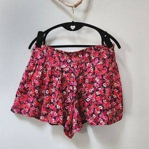 Express Floral Micro Mini Skort - Size 2